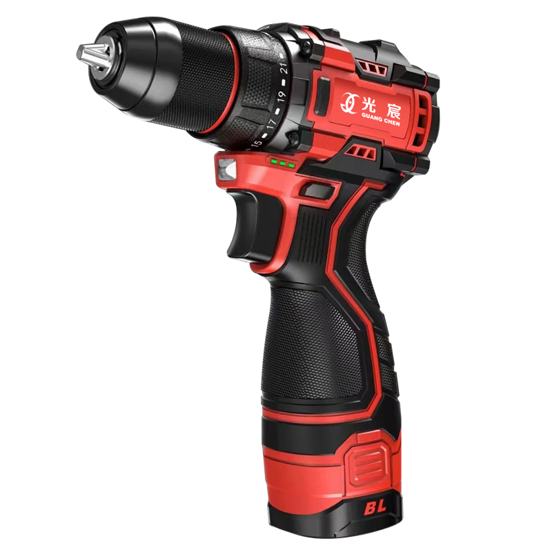 Effektiv 16V litiumbatteriborstlös Dual Speed ​​Electric Drill