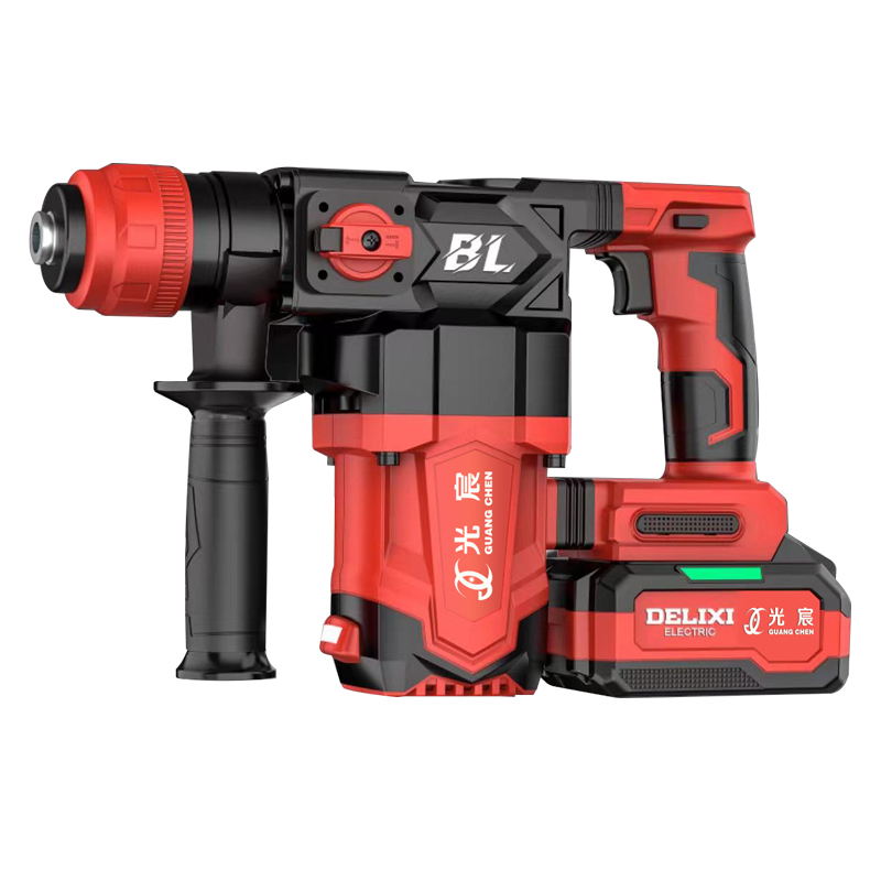 Litiumjon borstlös tung hammare